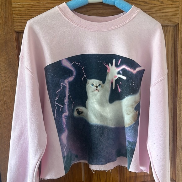 Taylor Swift Olivia Swift Reputation Era Cat Sweatshirt - Picture 2 of 10